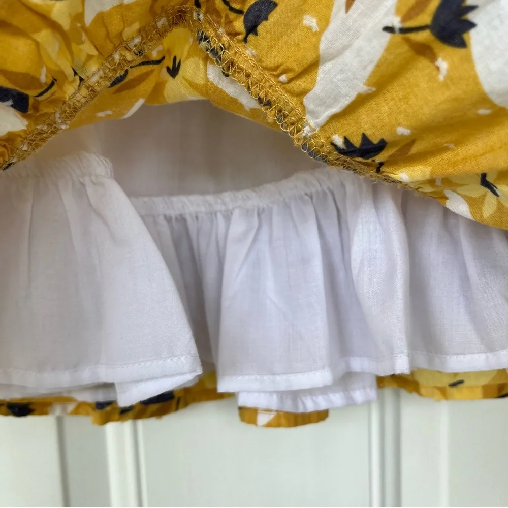•Tommy Bahama• Little Girls Floral Ruffle Sundress - Size 18 Months